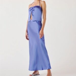 Reformation Beba silk two piece size 8